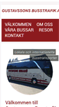 Mobile Screenshot of gustavssonsbuss.com